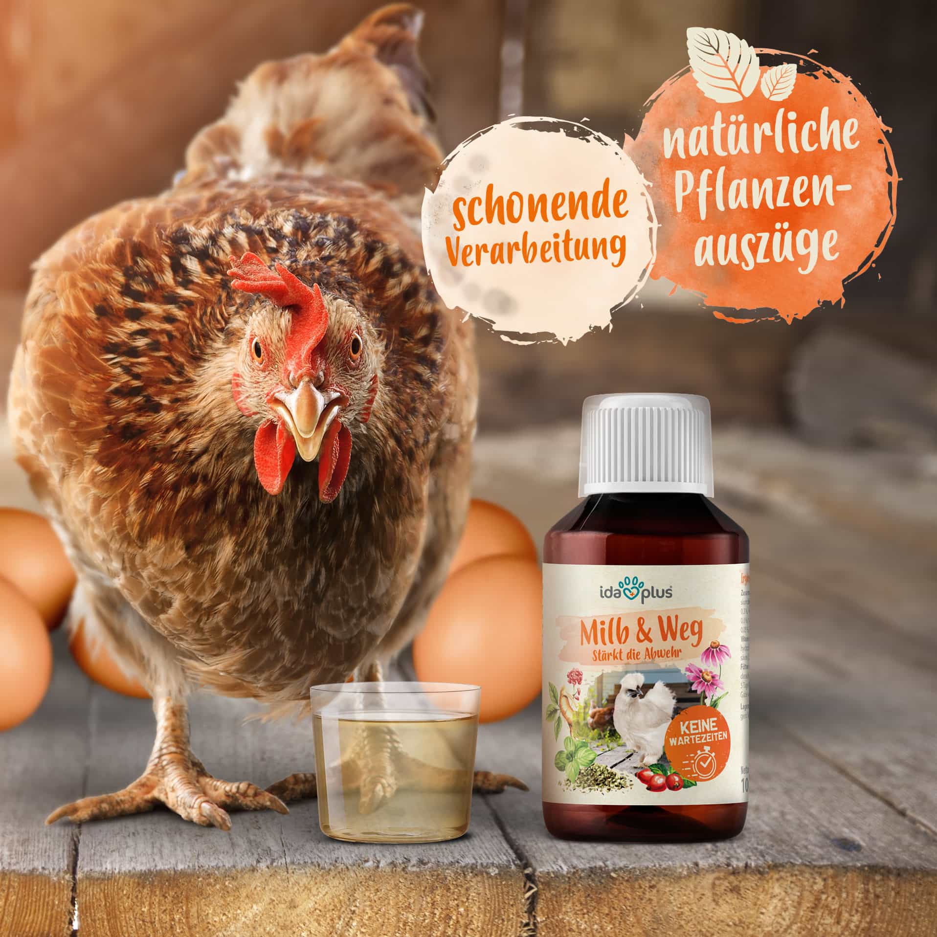 Milb & Weg – Trinkwasserzusatz mit natürlichen Pflanzenextrakten - 100 ml Milb & Weg – Trinkwasserzusatz mit natürlichen Pflanzenextrakten - 100 ml
