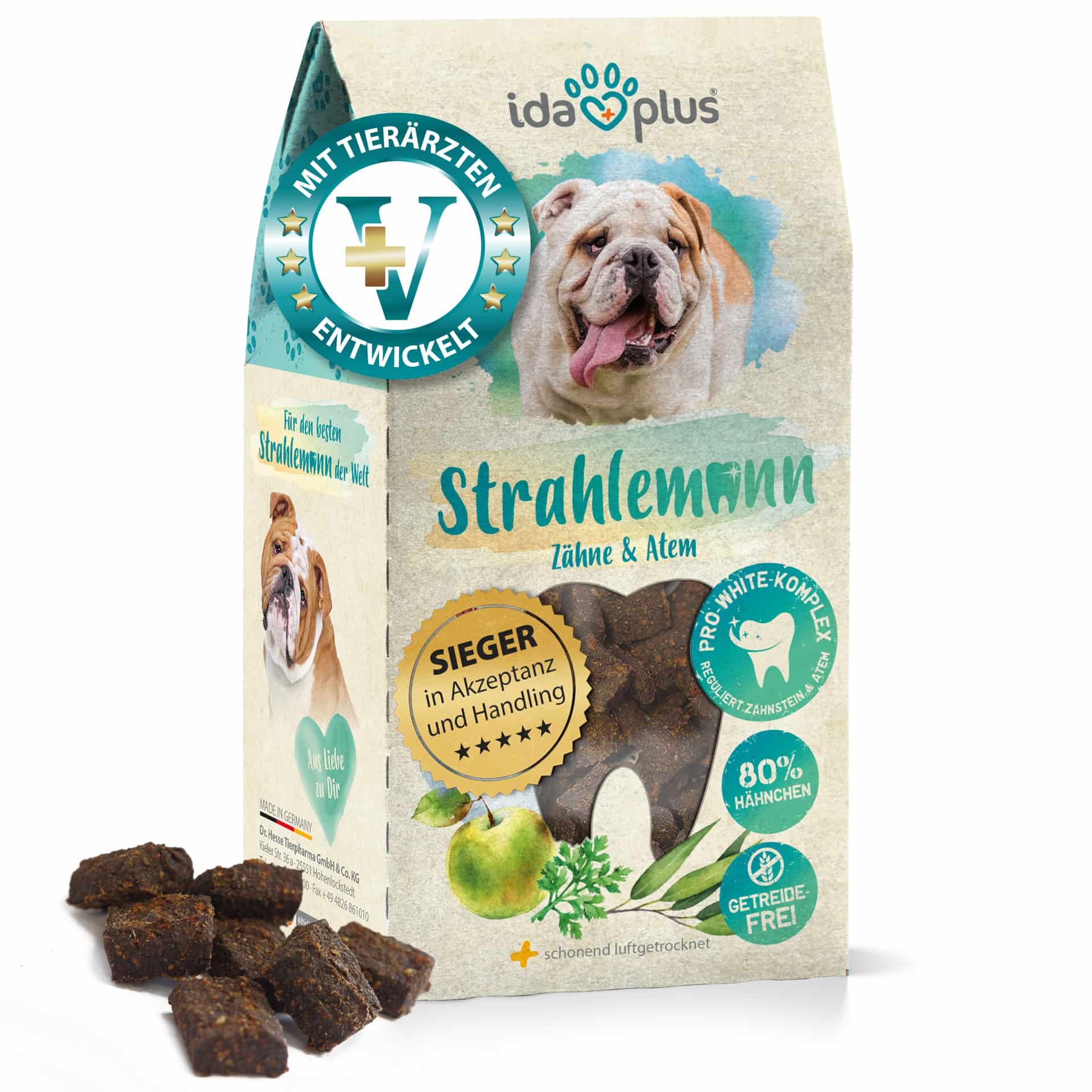 Strahlemann - mit Anti-Zahnsteinkomplex zur Hunde-Zahnreinigung - 200 g Strahlemann - mit Anti-Zahnsteinkomplex zur Hunde-Zahnreinigung - 200 g