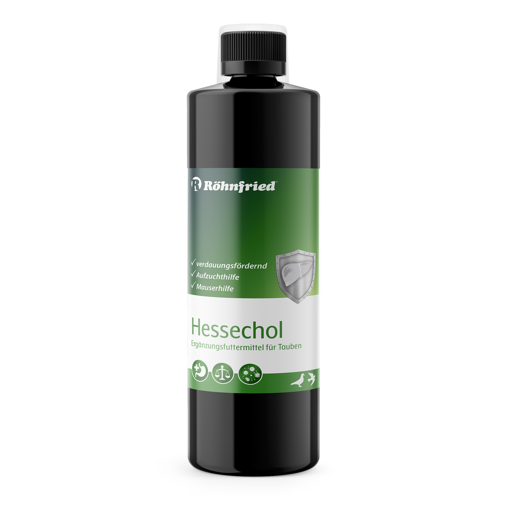 Hessechol - 500 ml - Mauserhilfe für Tauben für eine fehlerfreie Mauser