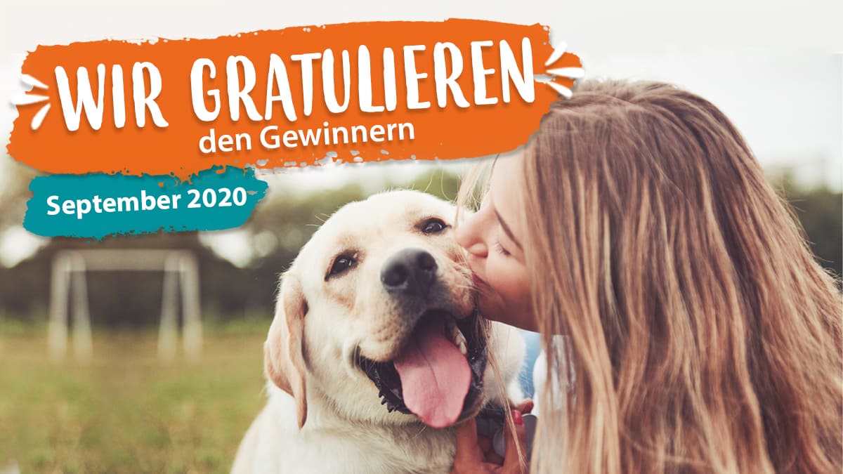 Spendenaktion September Wir Gratulieren den Gewinnern der Spendenaktion des September 2020.